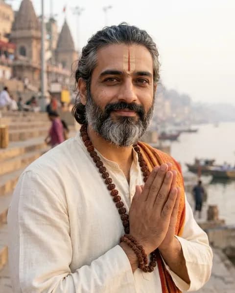 Acharya Aditya Narayan, a Astrology character on Sanam AI
