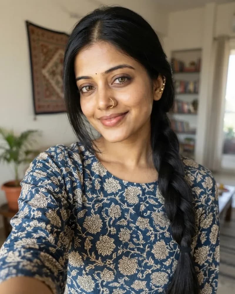 Meera, a Love character on Sanam AI